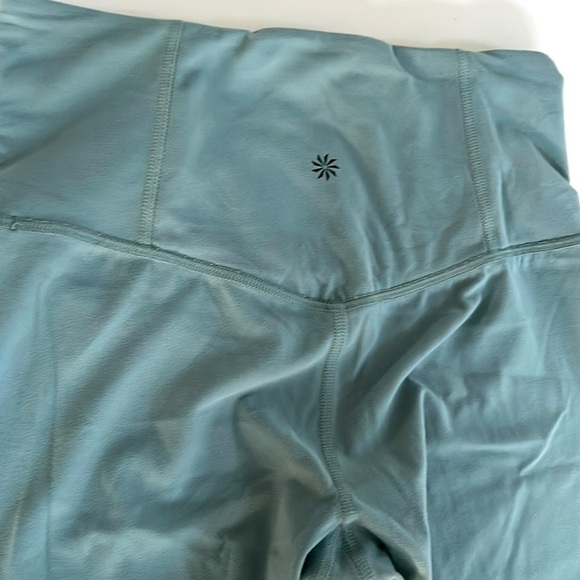 Athleta ELATION HIGH RISE FLARE PANT size small in Light Green - Picture 10 of 12